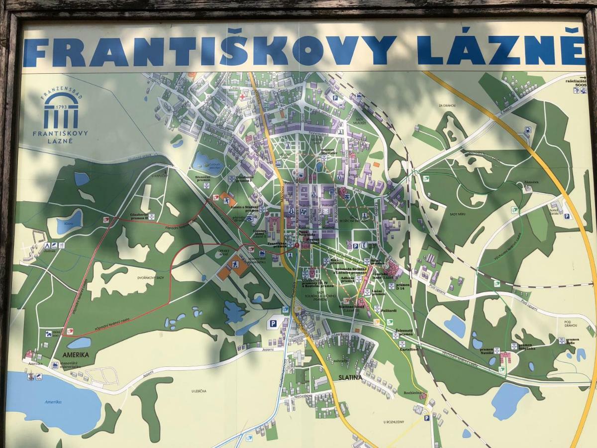 Apartman Krystof Františkovy Lázně Dış mekan fotoğraf